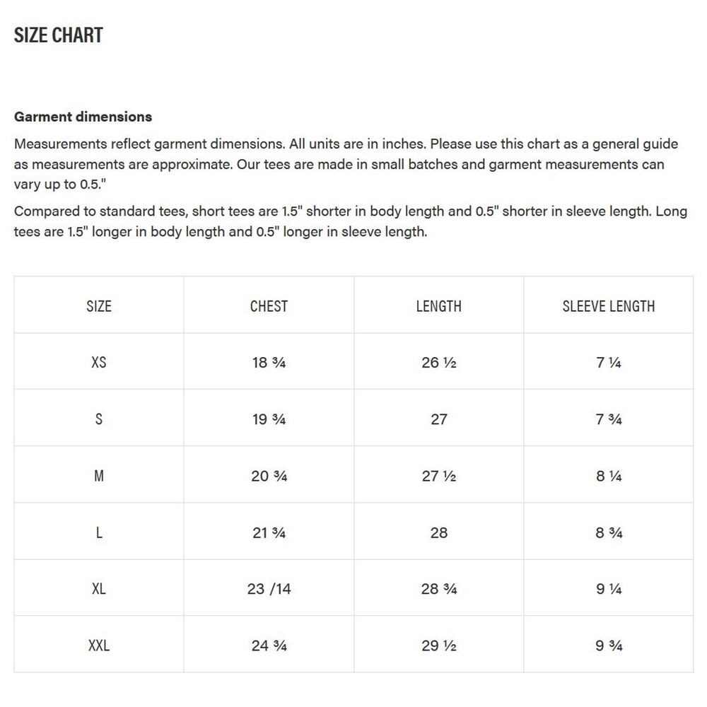 Buck Mason Men's Pima Cotton Straight Hem Crewneck Made in USA Tee T-Shirt - Picture 5 of 5